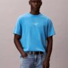 Camiseta clásica con gráfico del logotipo y lavado ácido Camiseta clásica con gráfico del logotipo y lavado ácido