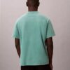 Camiseta clásica con gráfico del logotipo y lavado ácido Camiseta clásica con gráfico del logotipo y lavado ácido