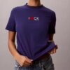 Camiseta clásica con logo de corazón Camiseta clásica con logo de corazón