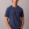 Camiseta clásica con Monogram en relieve Camiseta clásica con Monogram en relieve