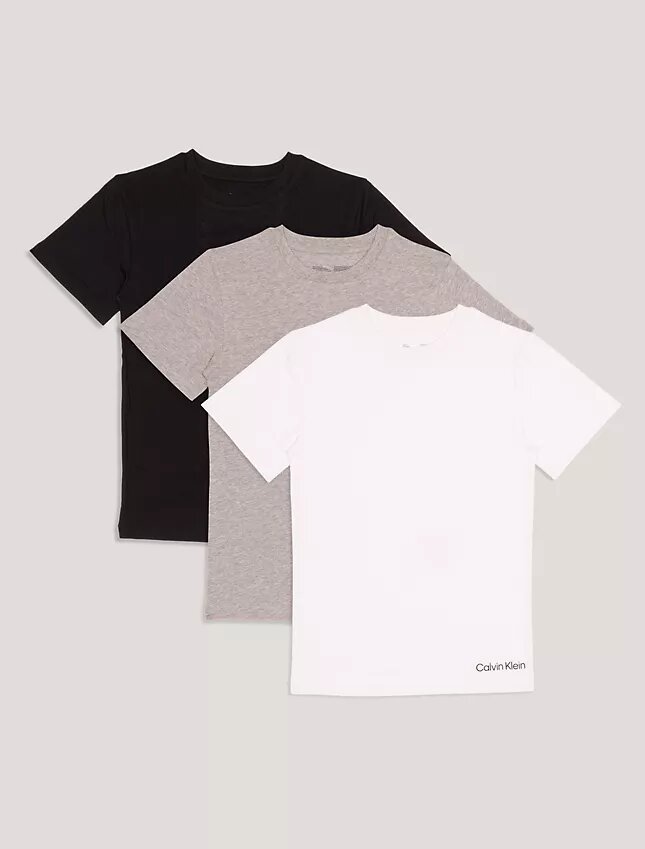 Camiseta clásica para niños, paquete de 3 Camiseta clásica para niños, paquete de 3