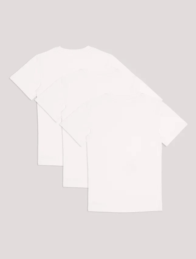 Camiseta clásica para niños, paquete de 3 Camiseta clásica para niños, paquete de 3