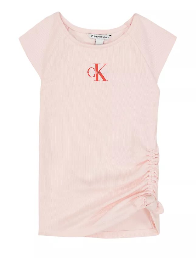 Camiseta con fruncido lateral Monólogo para niñas Camiseta con fruncido lateral Monólogo para niñas