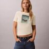 Camiseta con gráfico del logotipo de la palmera Camiseta con gráfico del logotipo de la palmera