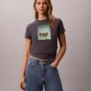 Camiseta con gráfico del logotipo de la palmera Camiseta con gráfico del logotipo de la palmera