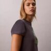 Camiseta con gráfico del logotipo de la palmera Camiseta con gráfico del logotipo de la palmera