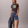 Camiseta con gráfico del logotipo de la palmera Camiseta con gráfico del logotipo de la palmera