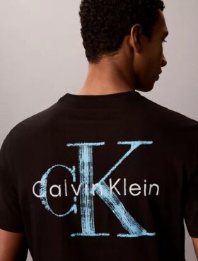 Camiseta con gráfico Monólogo de pinceladas
