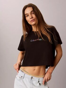 Camiseta corta holgada Cotton Stretch Pride
