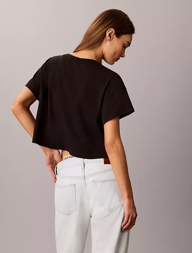 Camiseta corta holgada Cotton Stretch Pride Camiseta corta holgada Cotton Stretch Pride