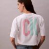 Camiseta corta holgada «Pride Viva Love» de Marc Hundley Camiseta corta holgada «Pride Viva Love» de Marc Hundley