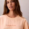 Camiseta de algodón Cotton Stretch con logo para estar por casa Camiseta de algodón Cotton Stretch con logo para estar por casa