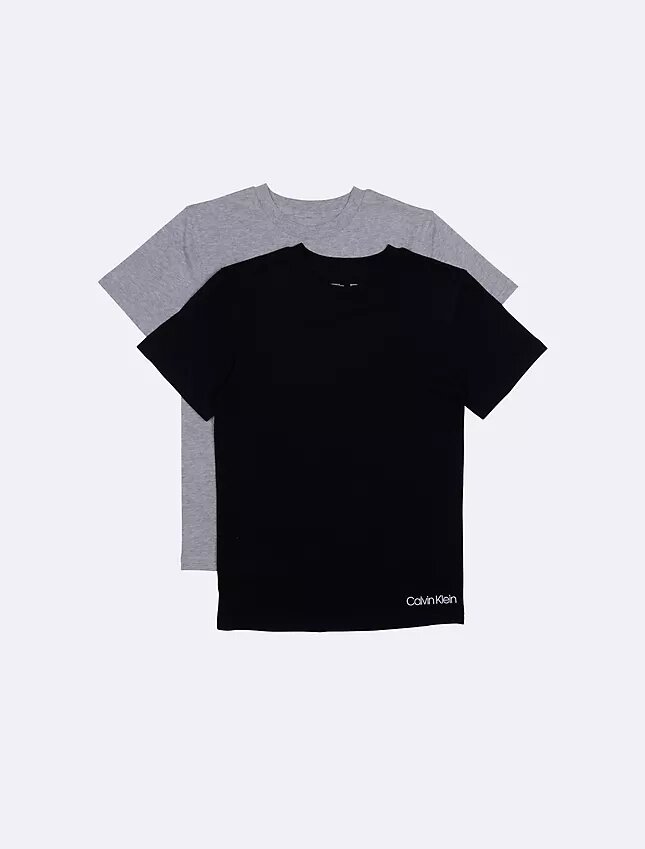 Camiseta de algodón para niños, paquete de 2 Camiseta de algodón para niños, paquete de 2