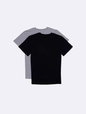 Camiseta de algodón para niños, paquete de 2