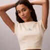 Camiseta de bebé con rayas y Monogram Camiseta de bebé con rayas y Monogram