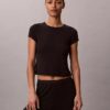 Camiseta de bebé elástica de Modal con tejido de punto caído Camiseta de bebé elástica de Modal con tejido de punto caído