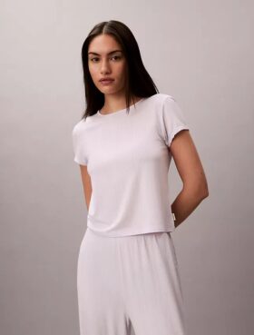 Camiseta de bebé elástica de Modal con tejido de punto caído Camiseta de bebé elástica de Modal con tejido de punto caído