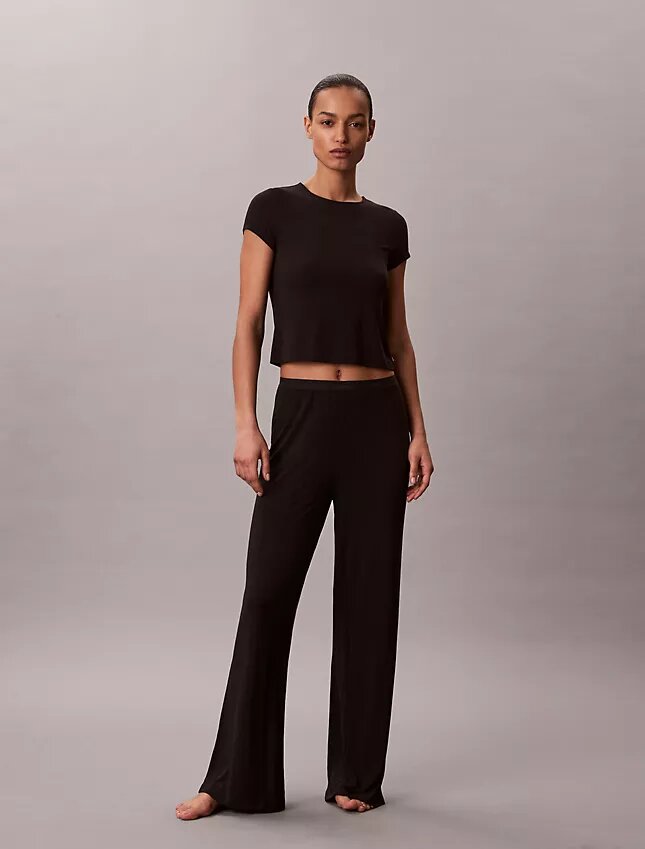 Camiseta de bebé elástica de Modal con tejido de punto caído Camiseta de bebé elástica de Modal con tejido de punto caído