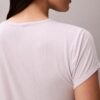 Camiseta de bebé elástica de Modal con tejido de punto caído Camiseta de bebé elástica de Modal con tejido de punto caído
