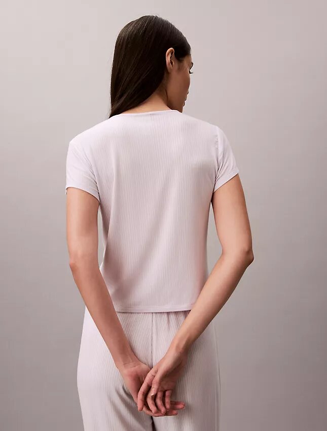 Camiseta de bebé elástica de Modal con tejido de punto caído Camiseta de bebé elástica de Modal con tejido de punto caído