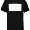 Camiseta de cuello redondo con bloque de logotipo Ck para niños Camiseta de cuello redondo con bloque de logotipo Ck para niños