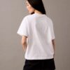 Camiseta de cuello redondo con corte holgado y logotipo estándar Camiseta de cuello redondo con corte holgado y logotipo estándar