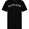 Camiseta de cuello redondo con logo estampado para niños
