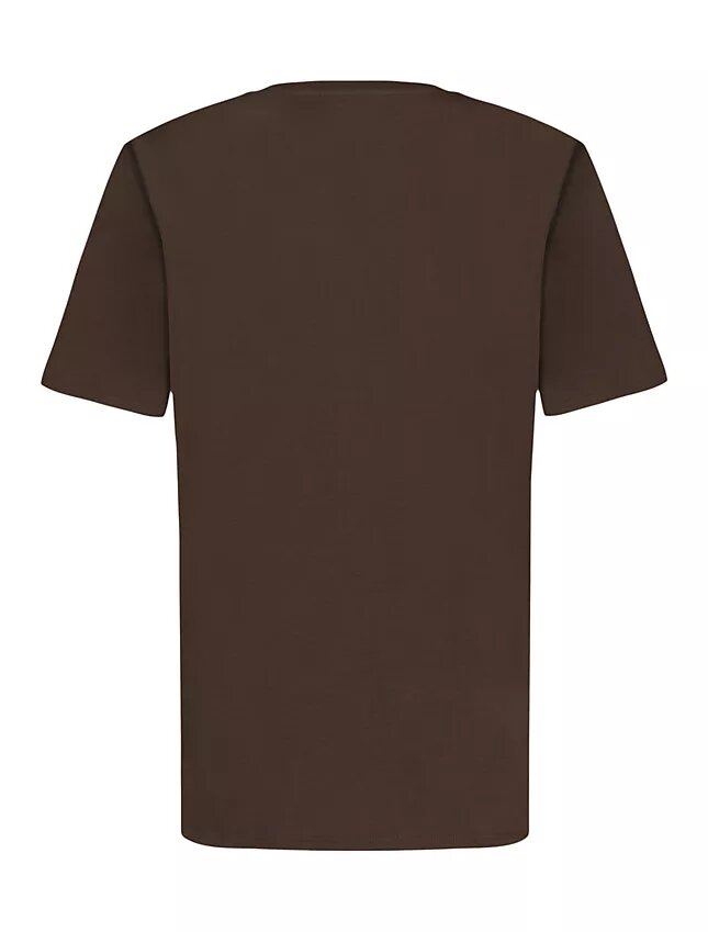 Camiseta de cuello redondo con logo estampado para niños Camiseta de cuello redondo con logo estampado para niños
