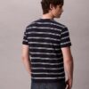 Camiseta de cuello redondo con rayas Liquid Touch Camiseta de cuello redondo con rayas Liquid Touch