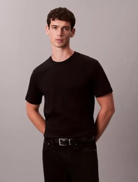 Camiseta de cuello redondo de algodón Supima
