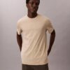 Camiseta de cuello redondo de algodón Supima Camiseta de cuello redondo de algodón Supima
