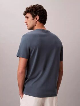 Camiseta de cuello redondo de algodón Supima