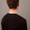 Camiseta de dormir CK Black Slim de cuello redondo Camiseta de dormir CK Black Slim de cuello redondo