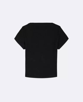 Camiseta de punto acanalado Monólogo para niñas Camiseta de punto acanalado Monólogo para niñas