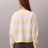 Camiseta Henley con rayas universitarias Camiseta Henley con rayas universitarias