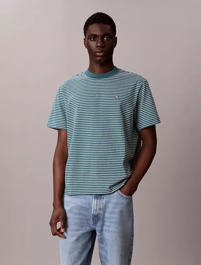 Camiseta holgada a rayas Camiseta holgada a rayas