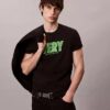 Camiseta holgada con estampado muy llamativo Camiseta holgada con estampado muy llamativo