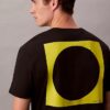 Camiseta holgada con gráfico circular Camiseta holgada con gráfico circular