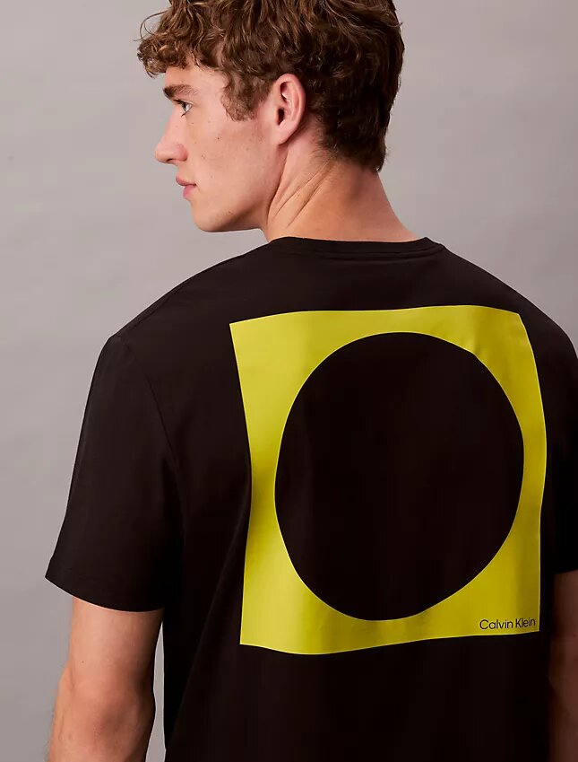Camiseta holgada con gráfico circular Camiseta holgada con gráfico circular