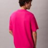 Camiseta holgada con gráfico de logotipo en bloque Camiseta holgada con gráfico de logotipo en bloque