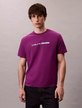 Camiseta holgada con gráfico de logotipo llamativo Camiseta holgada con gráfico de logotipo llamativo