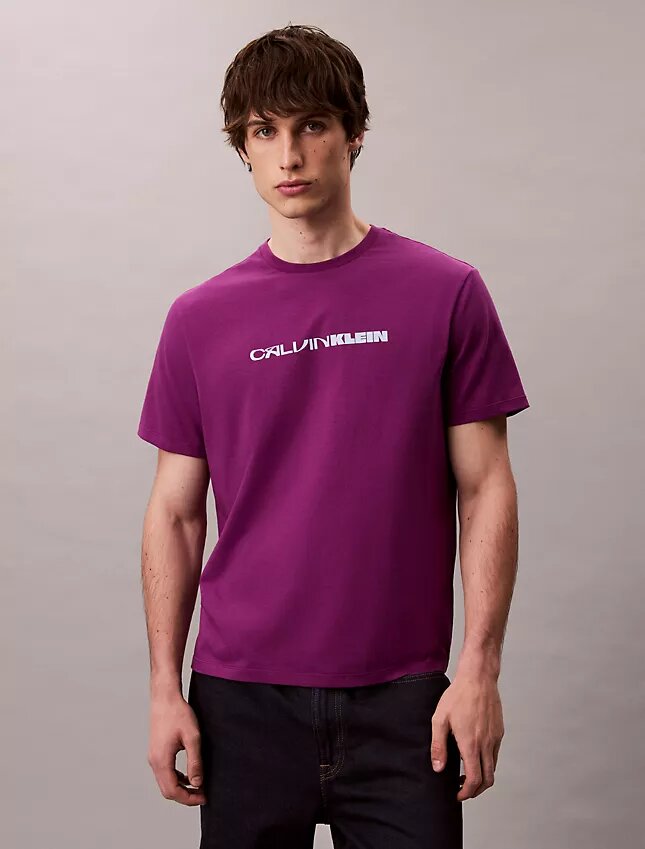 Camiseta holgada con gráfico de logotipo llamativo Camiseta holgada con gráfico de logotipo llamativo