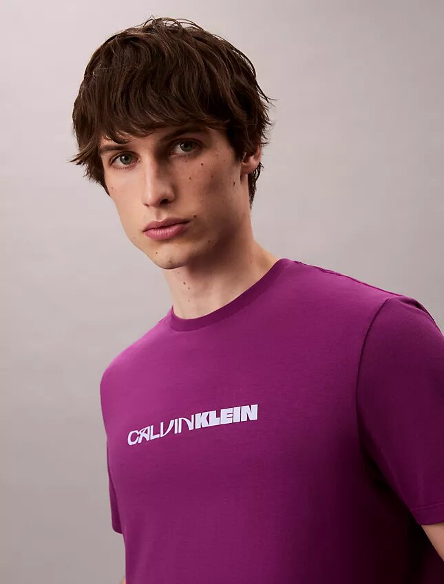Camiseta holgada con gráfico de logotipo llamativo Camiseta holgada con gráfico de logotipo llamativo