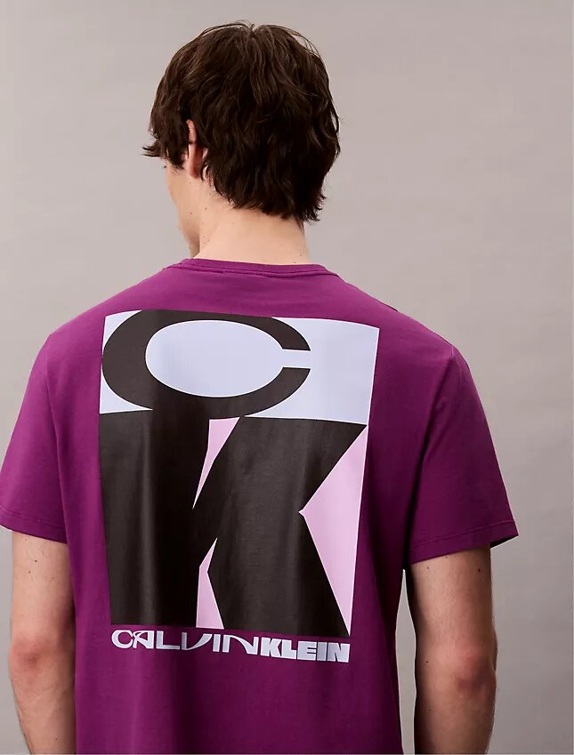 Camiseta holgada con gráfico de logotipo llamativo Camiseta holgada con gráfico de logotipo llamativo