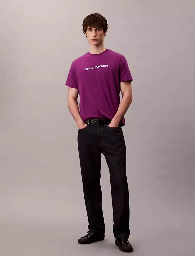 Camiseta holgada con gráfico de logotipo llamativo Camiseta holgada con gráfico de logotipo llamativo