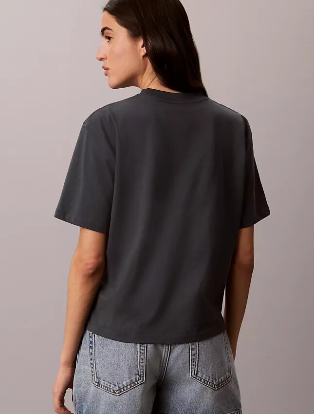 Camiseta holgada con gráfico de tiras de fotos de Nueva York Camiseta holgada con gráfico de tiras de fotos de Nueva York