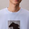 Camiseta holgada con gráfico del Año Nuevo Lunar Camiseta holgada con gráfico del Año Nuevo Lunar