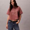 Camiseta holgada con gráfico del logotipo Camiseta holgada con gráfico del logotipo