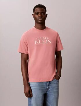 Camiseta holgada con gráfico del logotipo