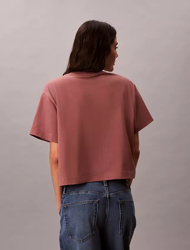 Camiseta holgada con gráfico del logotipo Camiseta holgada con gráfico del logotipo